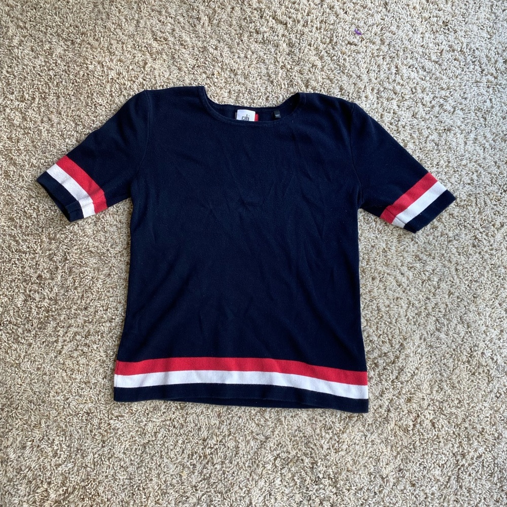 Cabi Short Sleeve Sweater!